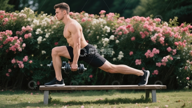 高清大图下载【趣麦麦图】力量训练中的身体素质提升