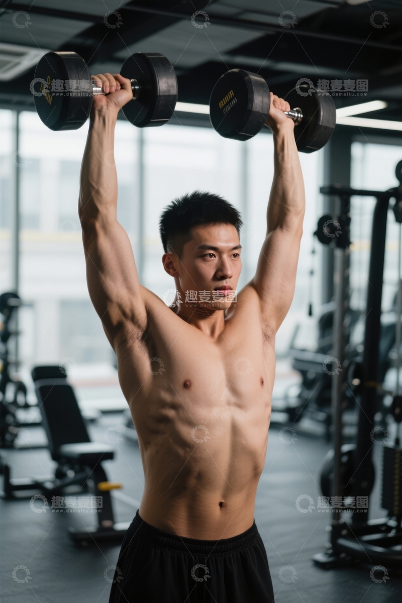 高清大图下载【趣麦麦图】健身健将