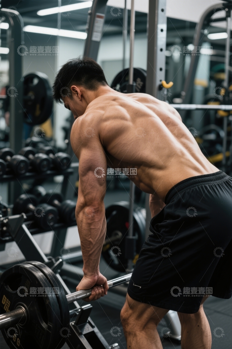 高清大图下载【趣麦麦图】健身房里的力量