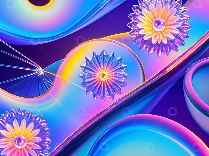 高清大图下载【趣麦麦图】炫丽壁纸背景壁纸设计素材49