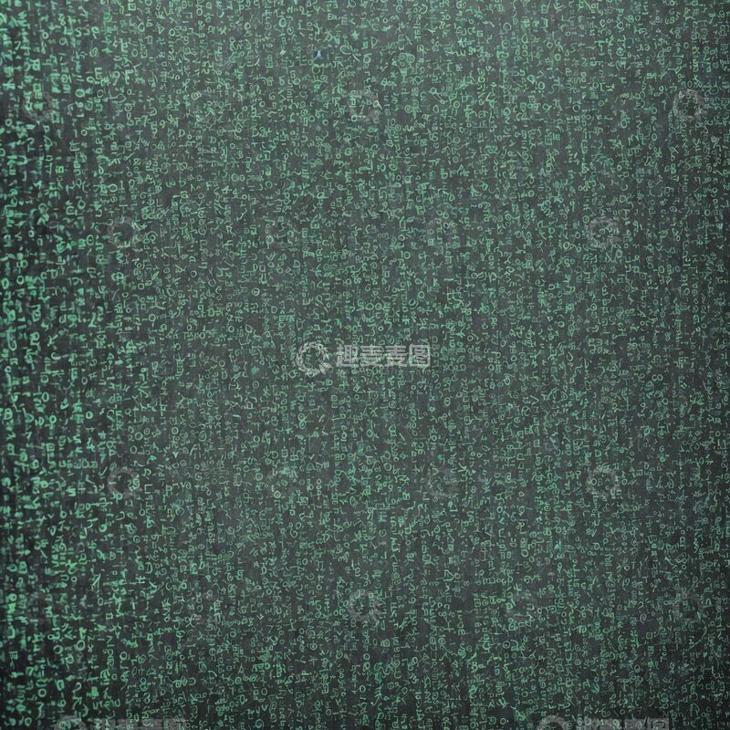 高清大图下载【趣麦麦图】ASCII 字符排版肌理8