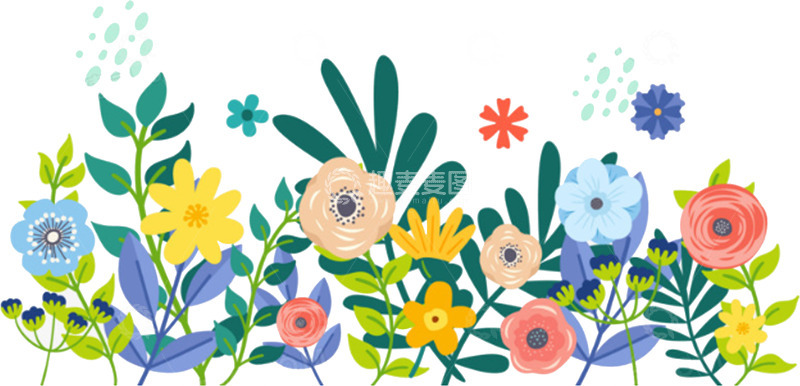 高清大图下载【趣麦麦图】小花绿花花架 