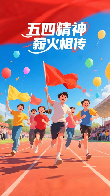 五四青年节海报8