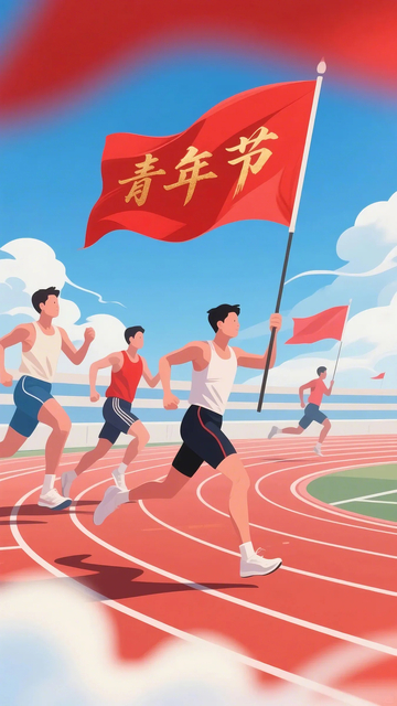 五四青年节海报6