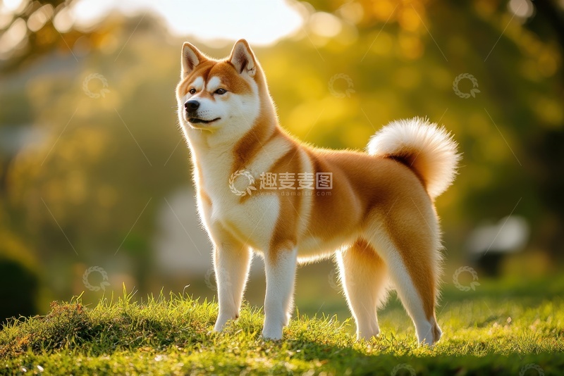 高清大图下载【趣麦麦图】一只柴犬摄影