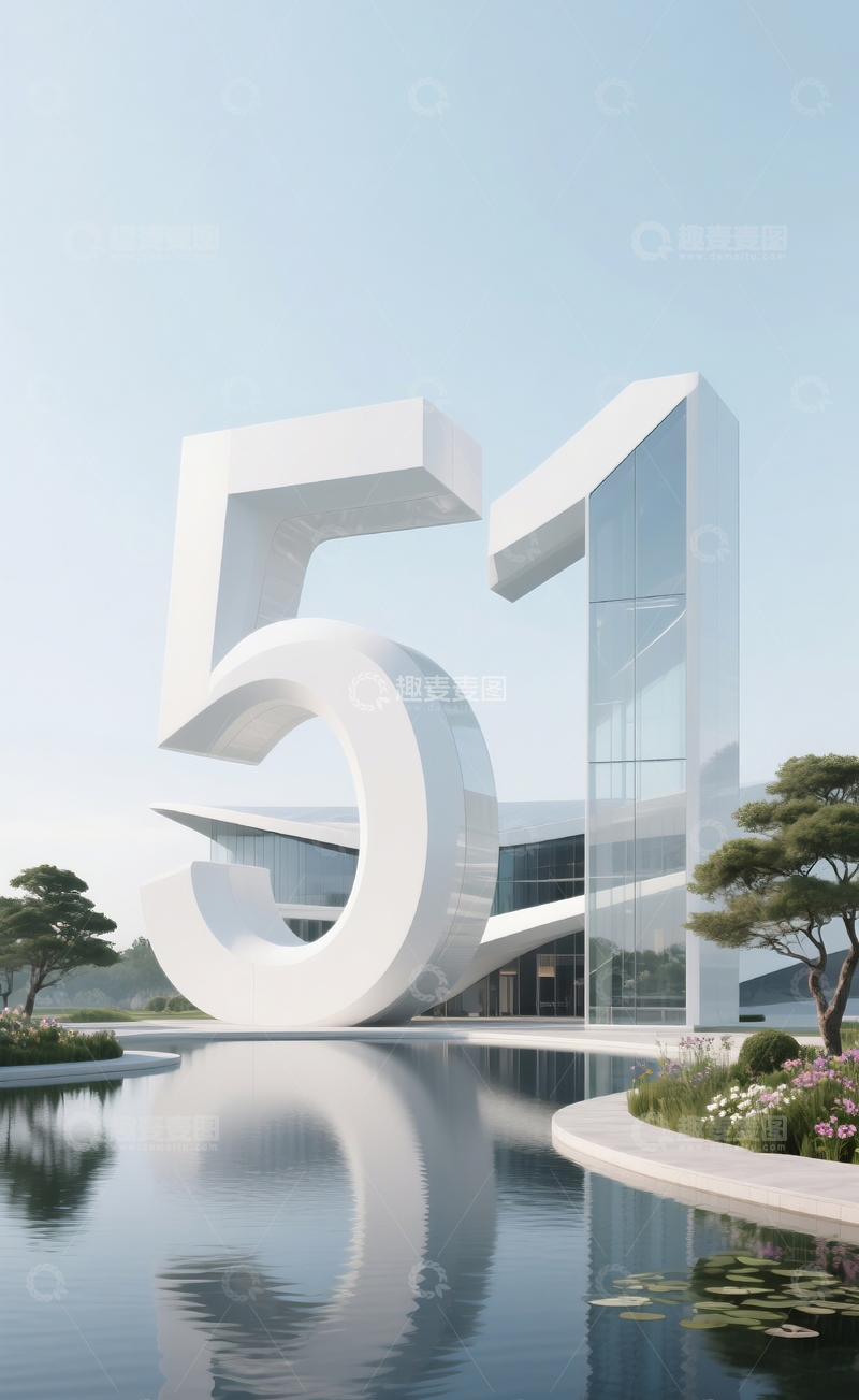 高清大图下载【趣麦麦图】现代建筑数字512