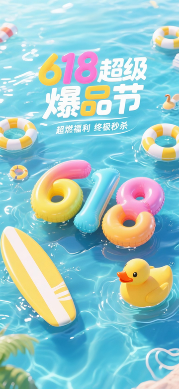 618海报