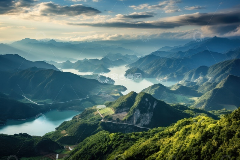 高清大图下载【趣麦麦图】山河河流自然美景