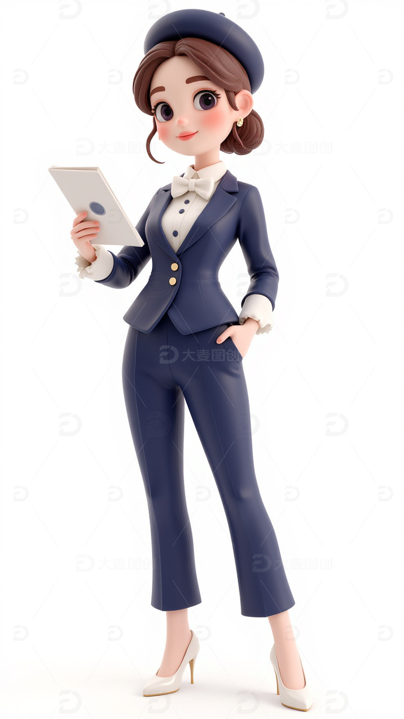 盲盒女性IP角色设计