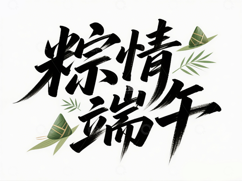 高清大图下载【趣麦麦图】-粽情端午