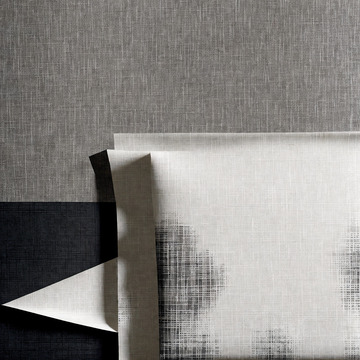 亚麻纹理的水墨泼洒20