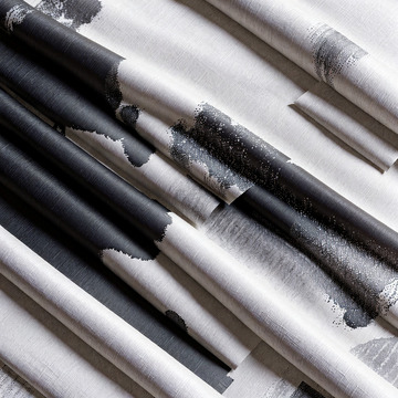 亚麻纹理的水墨泼洒3