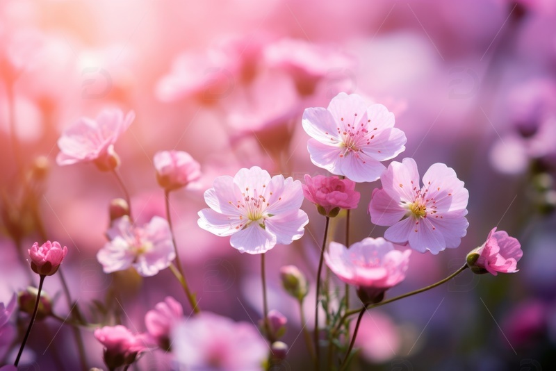 高清大图下载【趣麦麦图】盛开的野花花丛