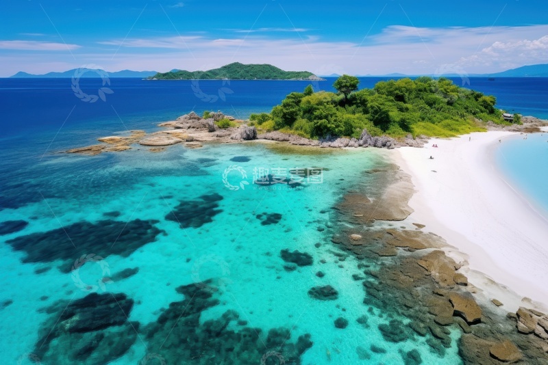 高清大图下载【趣麦麦图】夏日海洋海岛自然风景
