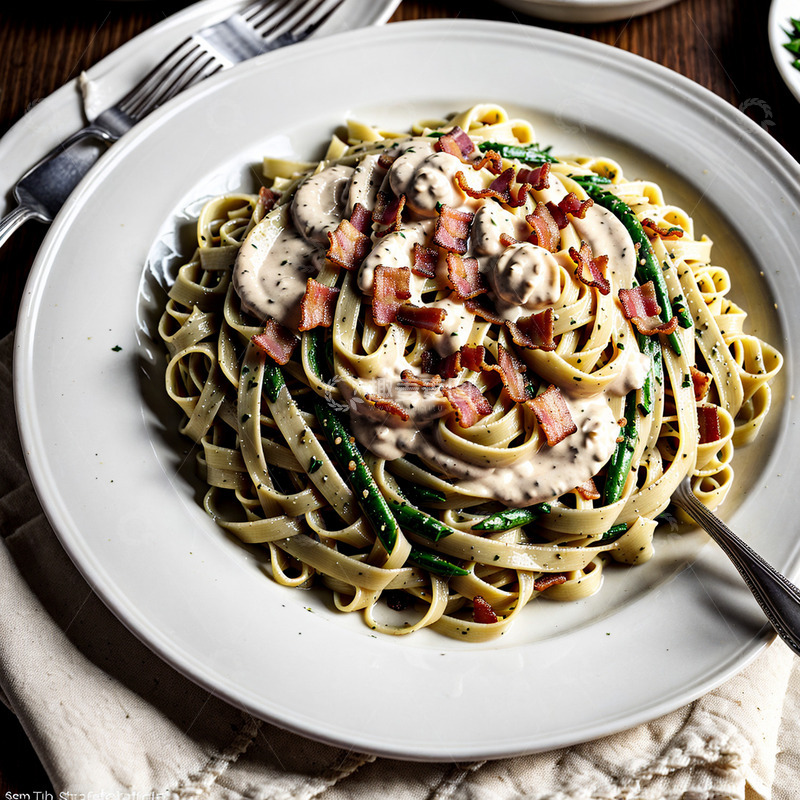 高清大图下载【趣麦麦图】意大利宽面条2