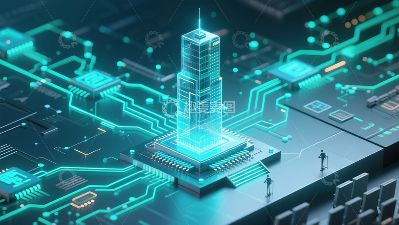 高清大图下载【趣麦麦图】数字城市20