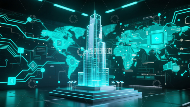 高清大图下载【趣麦麦图】数字城市19