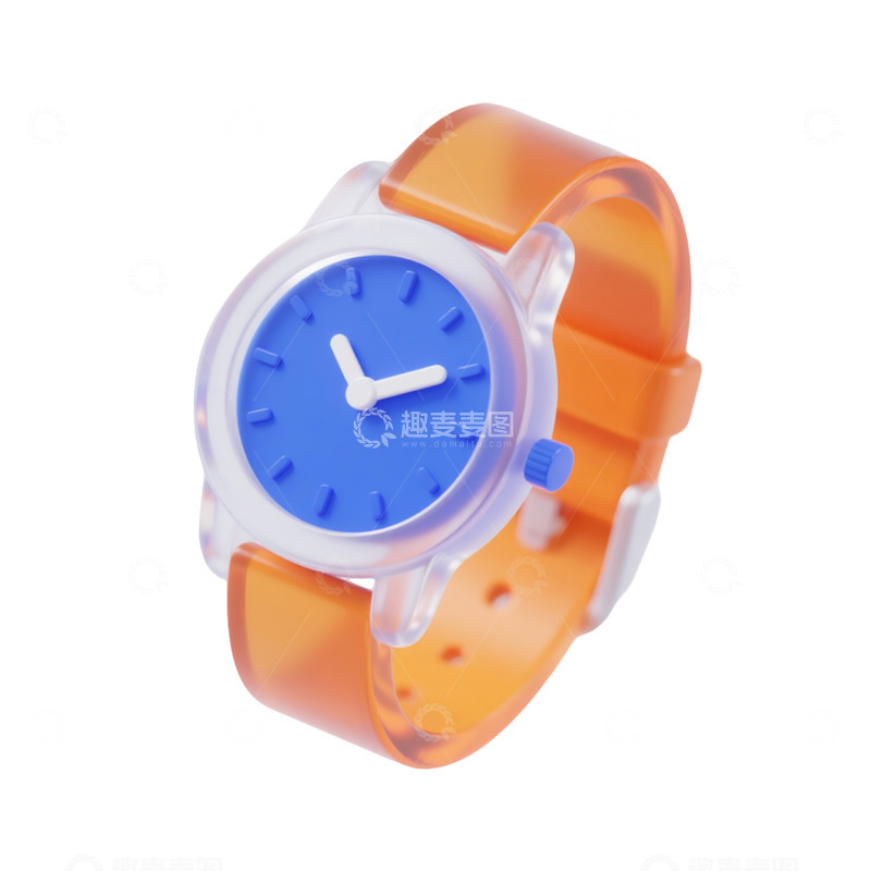 高清大图下载【趣麦麦图】手表三维立体磨砂图标