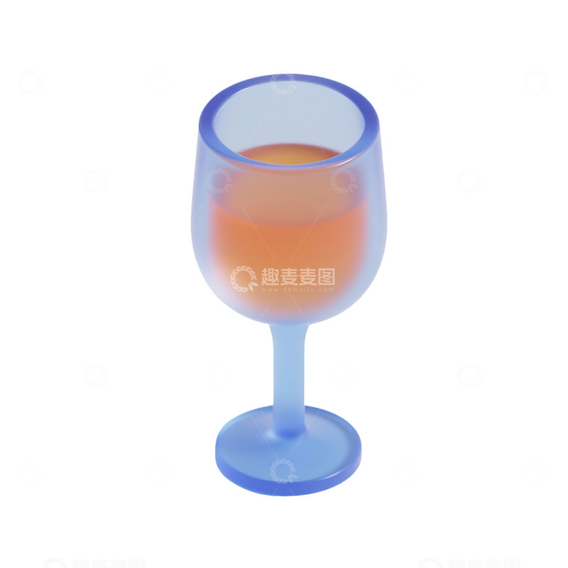 高清大图下载【趣麦麦图】饮料三维立体磨砂图标