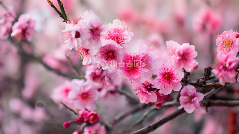 高清大图下载【趣麦麦图】春天绽放的梅花12