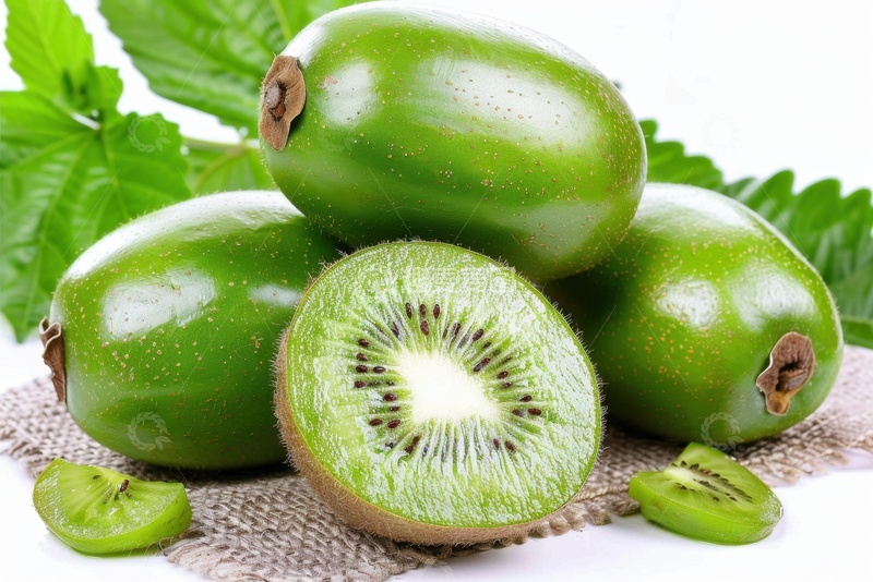 高清大图下载【趣麦麦图】绿色的一堆新鲜猕猴桃