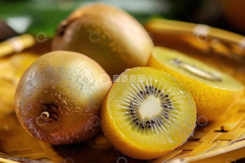 高清大图下载【趣麦麦图】一堆黄心猕猴桃  2
