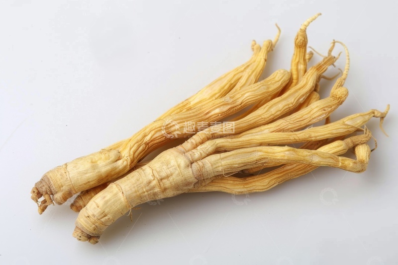 高清大图下载【趣麦麦图】放在桌面的鲜人参