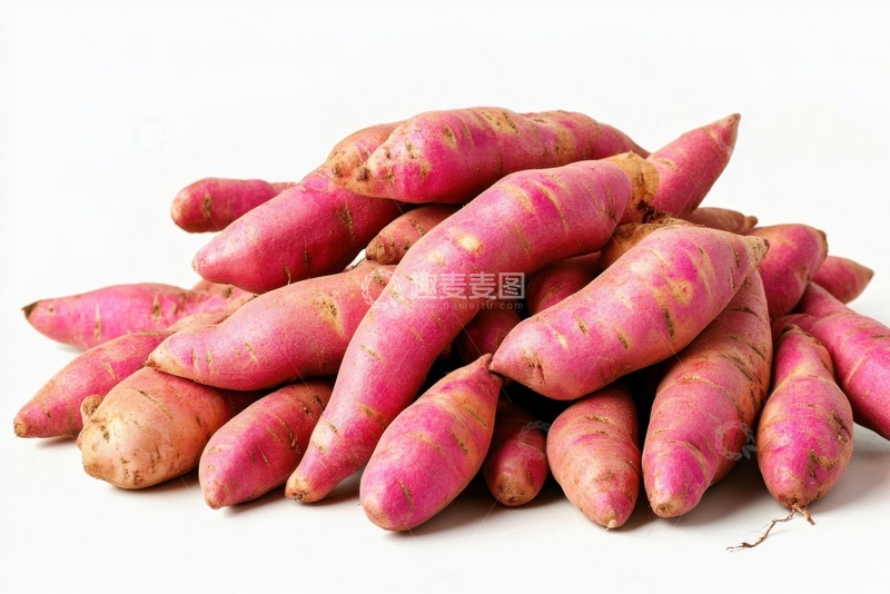 高清大图下载【趣麦麦图】一堆新鲜的红薯