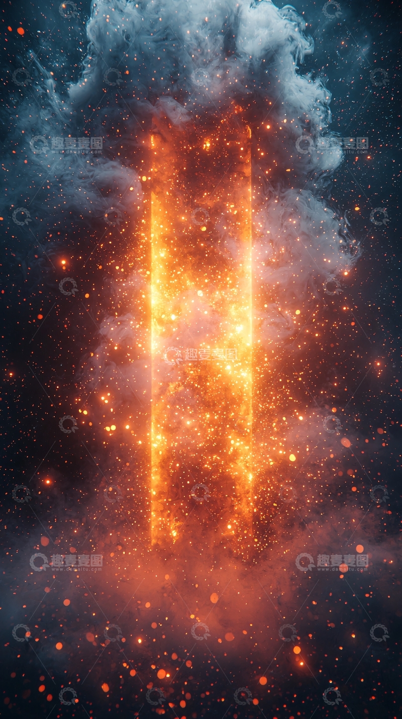 高清大图下载【趣麦麦图】火焰之门开启