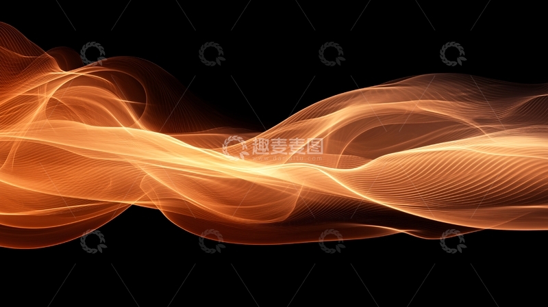 高清大图下载【趣麦麦图】抽象火焰纹理背景