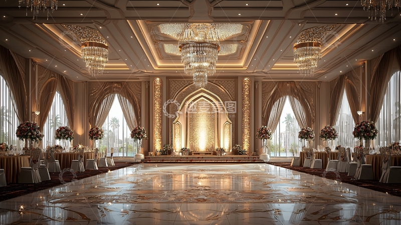 高清大图下载【趣麦麦图】豪华婚礼场地