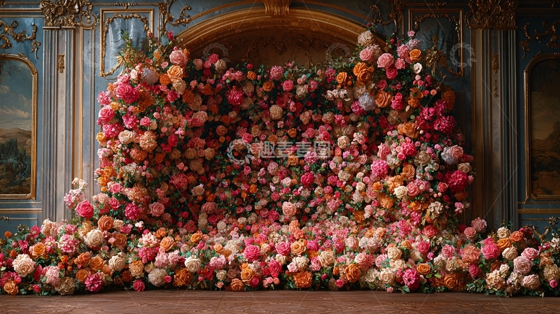 高清大图下载【趣麦麦图】花墙高清图片