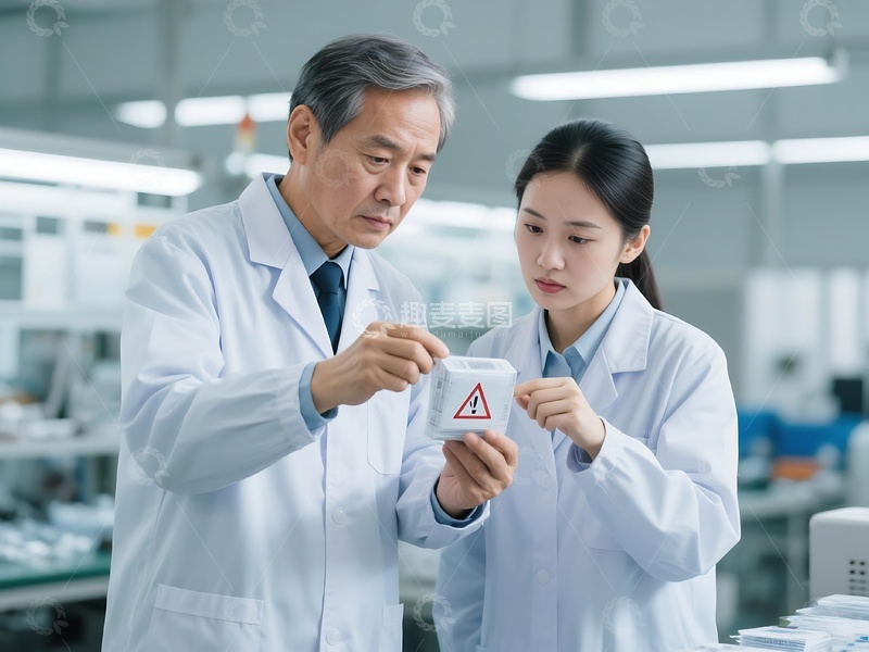 高清大图下载【趣麦麦图】科研人员实验室样本分析探讨