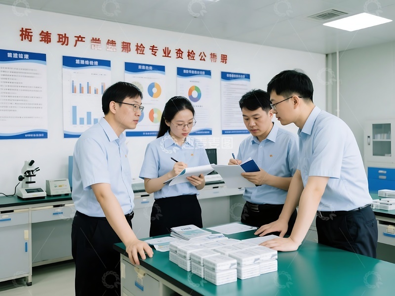 高清大图下载【趣麦麦图】科研人员实验室样本检测交流1