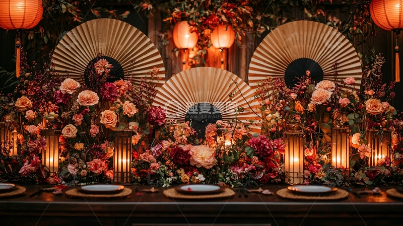 高清大图下载【趣麦麦图】节日餐桌高清图片
