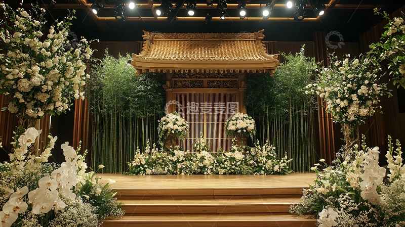 高清大图下载【趣麦麦图】中式婚礼舞台