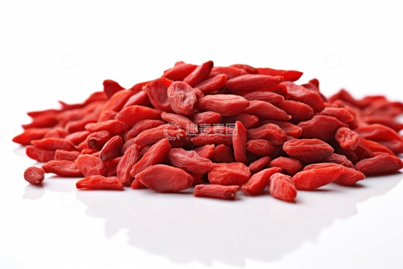 高清大图下载【趣麦麦图】-一堆枸杞中药