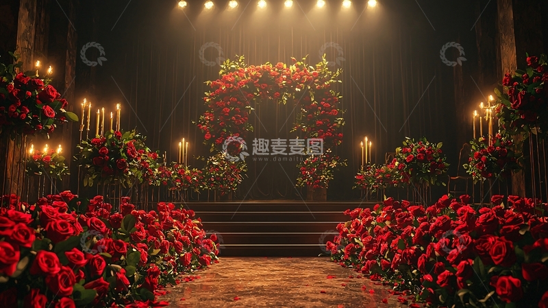 高清大图下载【趣麦麦图】浪漫玫瑰高清图片