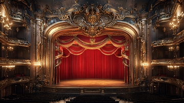 华丽的剧院舞台