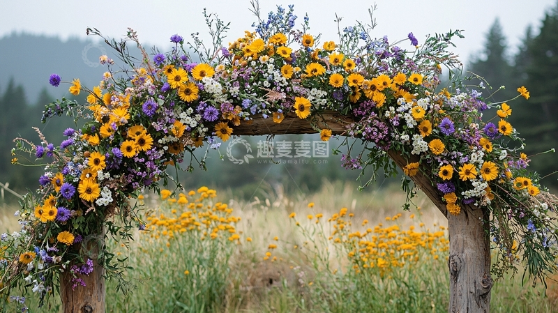 高清大图下载【趣麦麦图】鲜花拱门高清图片