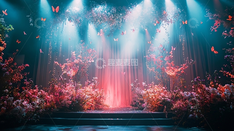 高清大图下载【趣麦麦图】绚丽舞台高清图片