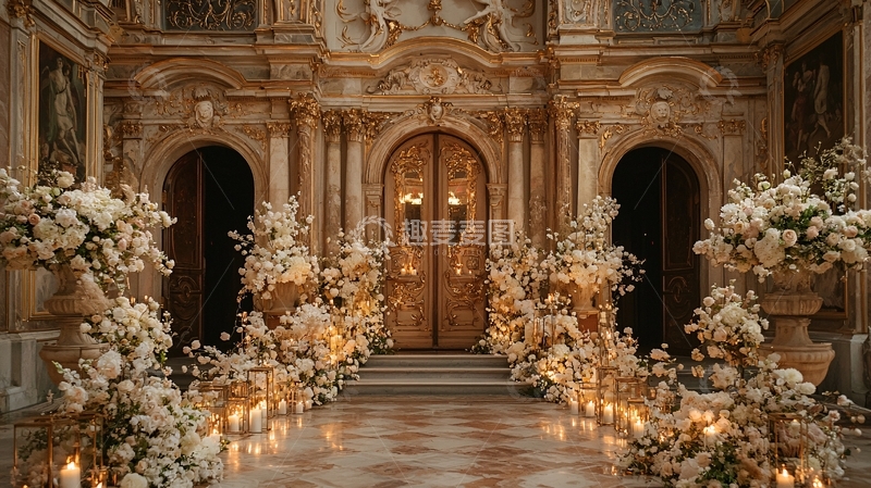 高清大图下载【趣麦麦图】华丽婚礼场景入口