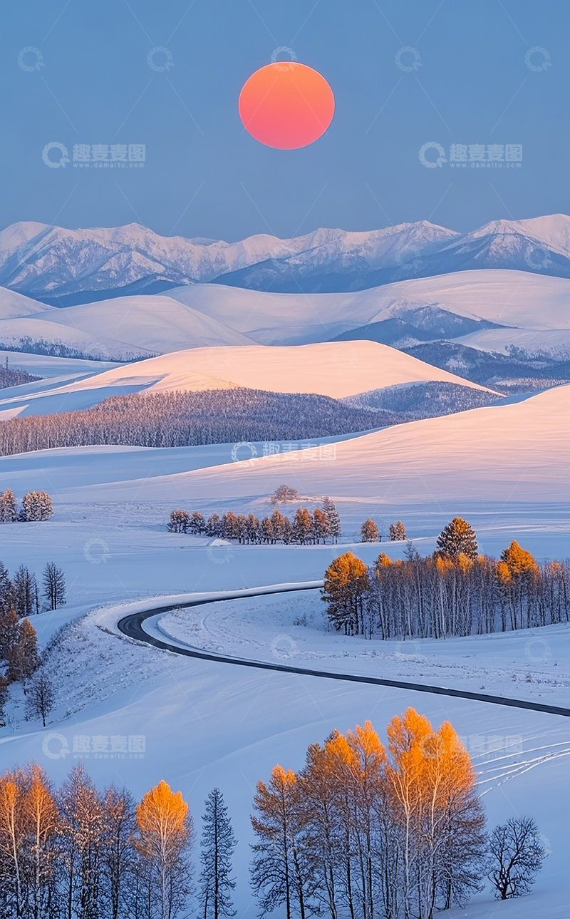 高清大图下载【趣麦麦图】冬日风景