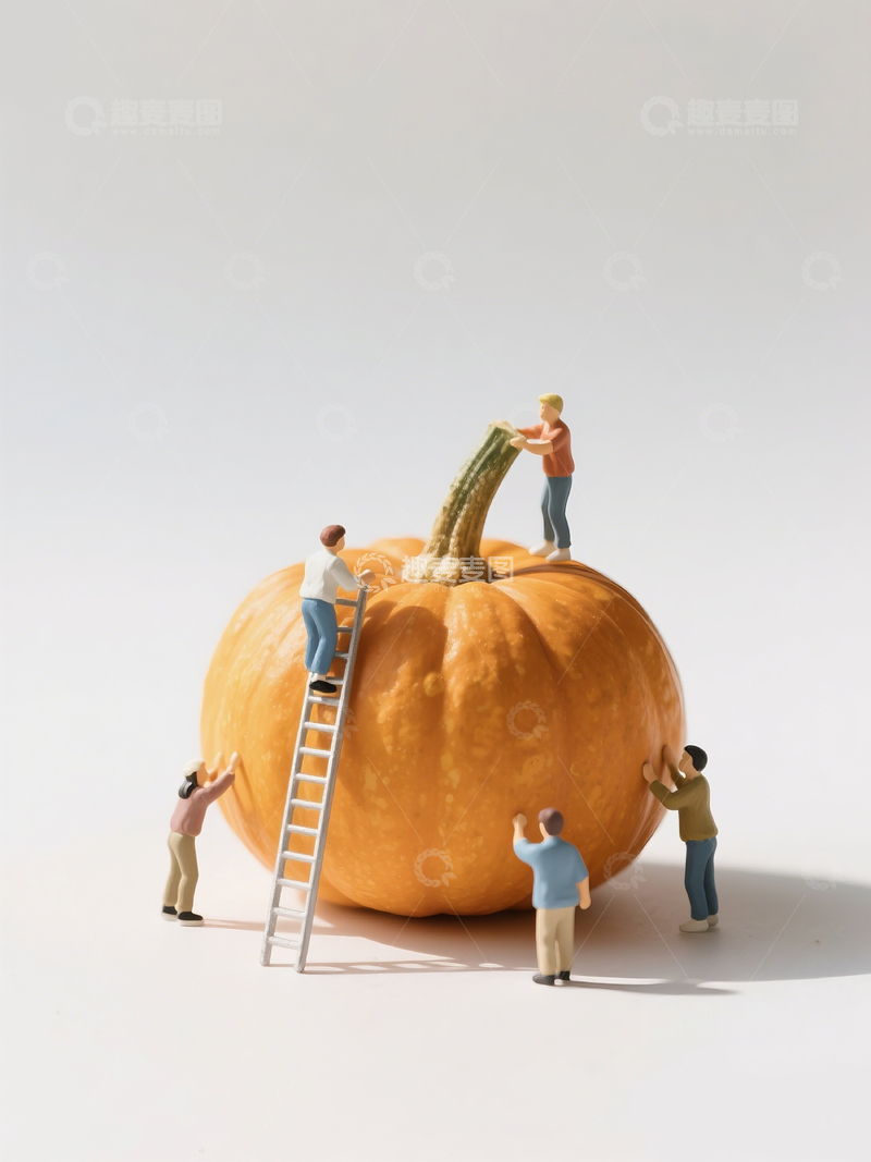 南瓜微缩景观1