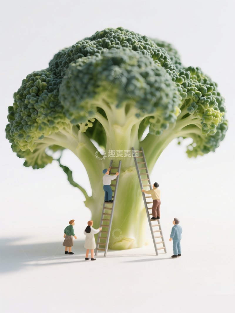 西蓝花微缩景观2