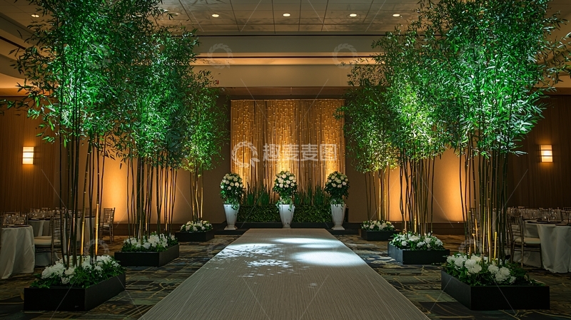 高清大图下载【趣麦麦图】室内婚礼场景