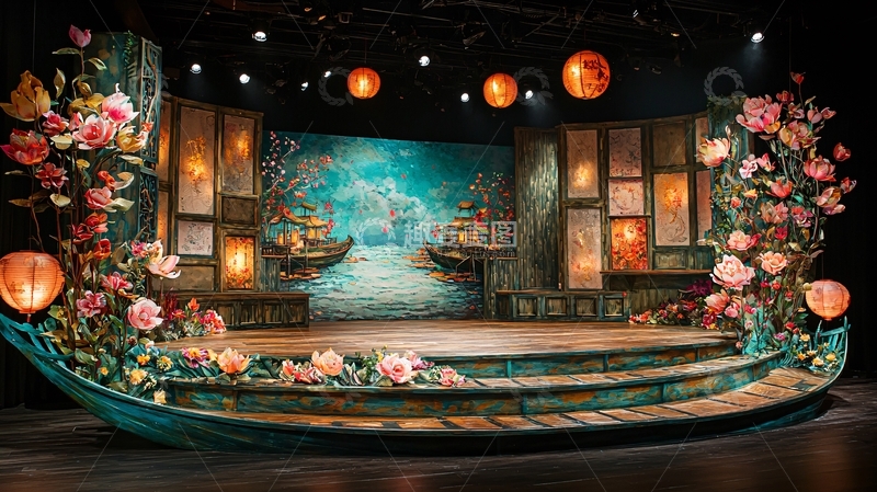 高清大图下载【趣麦麦图】舞台场景如画