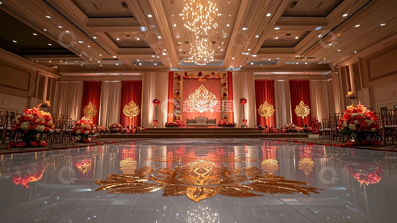 高清大图下载【趣麦麦图】豪华宴会厅婚礼场景