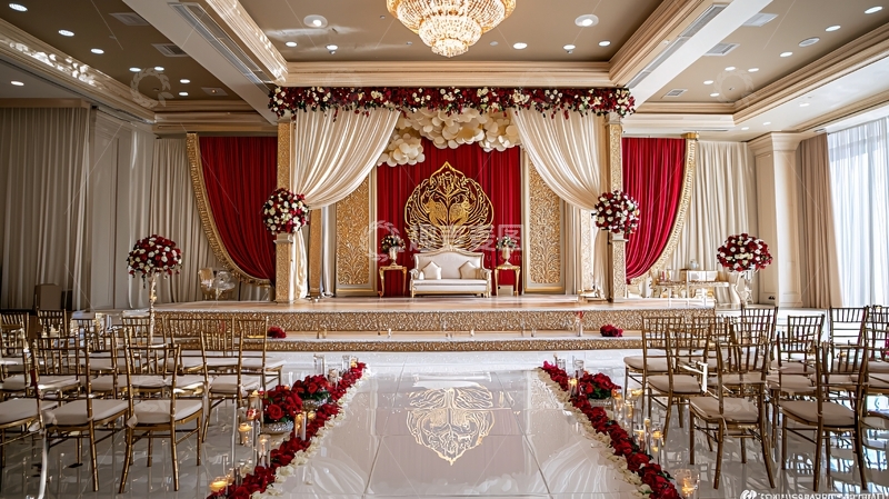 高清大图下载【趣麦麦图】豪华婚礼场地布置
