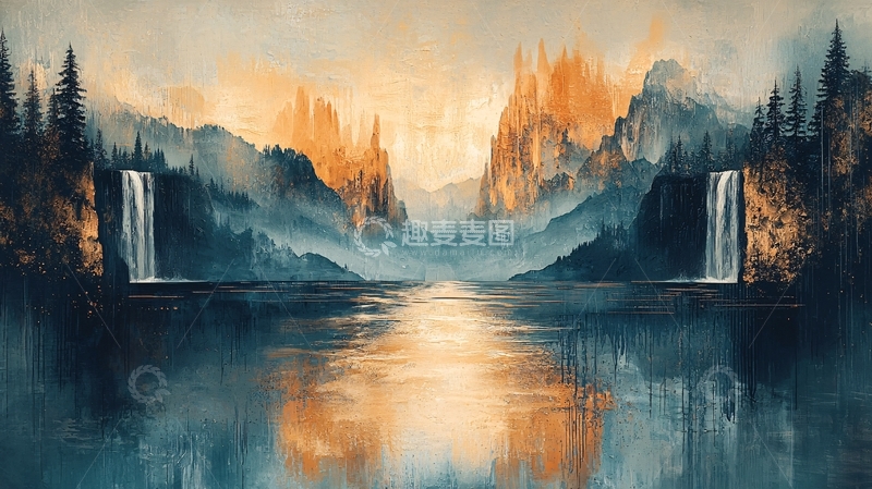 高清大图下载【趣麦麦图】壮丽山水高清图片